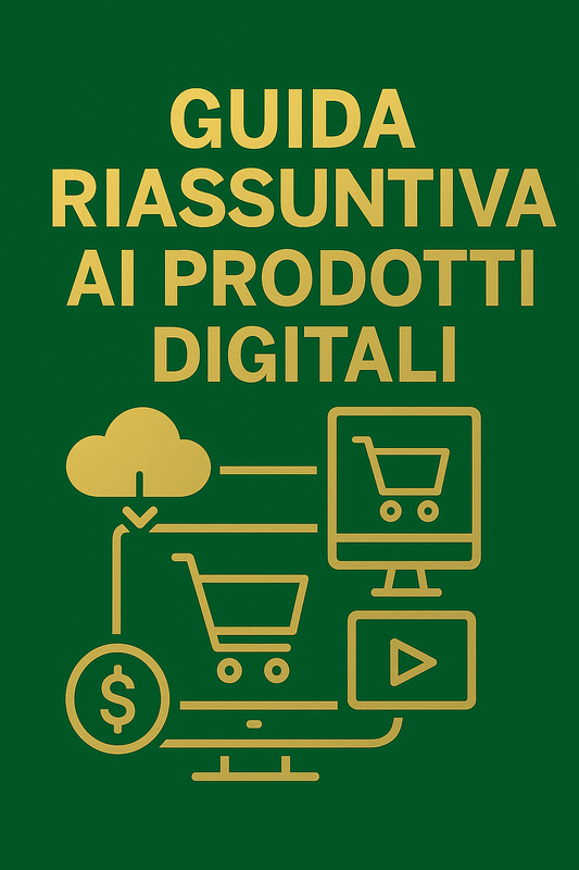 MINI GUIDA RIASSUNTIVA AI PRODOTTI DIGITALI ITA